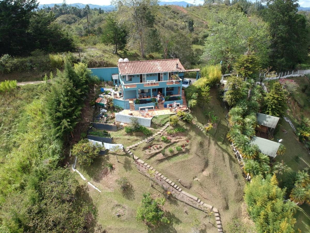 Vila Casa Galeria Guatapé Exteriér fotografie